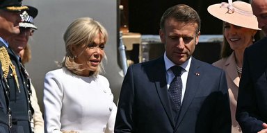 Брижит Макрон опять повздорила с мужем: не пощечина, но тоже обидно (видео)