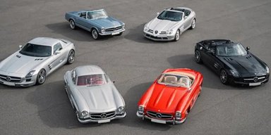 Серебряные звезды: на аукцион выставили легендарные Mercedes стоимостью $5 миллионов (фото)