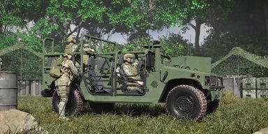 Тихий и экологичный: армейский Humvee впервые получил гибридную версию (фото)