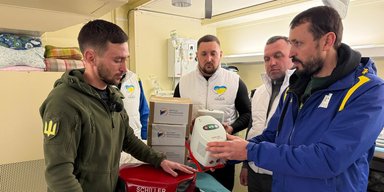 Валерий Дубиль: Вместе с фондом "Надія" и Витой Присяжнюк мы передали более 800 единиц оборудования на передовую