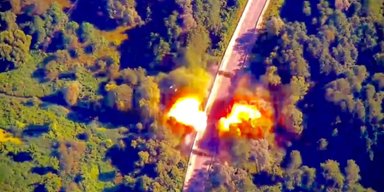 Підкрався FPV на оптоволокні: дрон ЗСУ підірвав міст у Брянській області, — Флеш (відео)