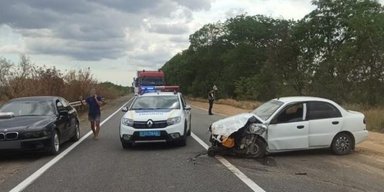 Перевищив норму проміле у 12 разів: на Одещині п'яний водій протаранив мікроавтобус (фото)