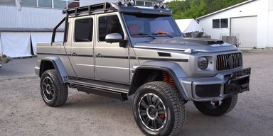 Українські майстри створили вражаючий пікап "Гелендваген" (відео)