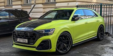 Українці виконали яскравий тюнінг новітнього спортивного кросовера Audi (фото)