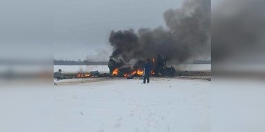 В Ленинградской области РФ разбился военный вертолет Ми-28, — росСМИ (фото)
