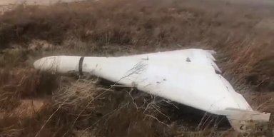 "Погода играет против оккупантов": в Крыму упал дрон-камикадзе Shahed-136 (видео)