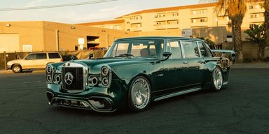 Финальный босс: представлен самый оригинальный и эпатажный Mercedes 600 (видео)
