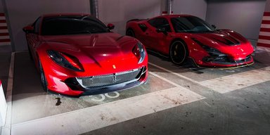 В Киеве обнаружили паркинг с эксклюзивными Ferrari стоимостью более $500 000 (фото)