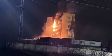 Дрони атакують Саранську область: палає завод, що виготовляє кабелі для управління бойовими БпЛА (відео)