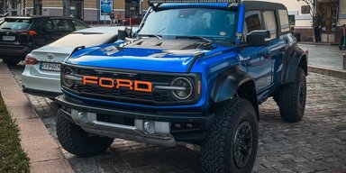 400-сильний монстр: у Києві з'явився брутальний позашляховик Ford за 3,3 мільйона (фото)