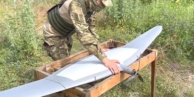 "Оборудованный нейросетью": бойцы ВСУ сбили редкий российский дрон (видео)