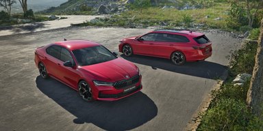 Флагманская Skoda получила яркую спортивную модификацию (фото)