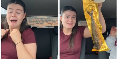 Блогерка забрала замовлення з магазину: вміст пакетів розсмішив і налякав її водночас (відео)