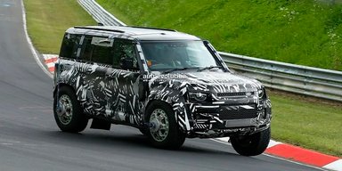 Новый Land Rover Defender засветился на тестах (фото)