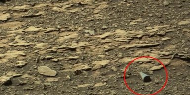 Загадковий циліндричний об'єкт виявлено на Марсі: NASA не коментує знахідку (фото)