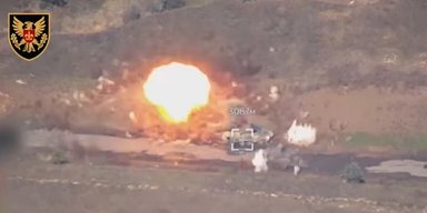 HIMARS против "Урагана": бойцы ВСУ уничтожили в дуэли российскую РСЗО (видео)