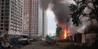 Последствия ночного удара РФ: в Киеве попадание в многоэтажку, погибли 9 человек (фото)