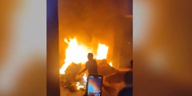 Повінь у Лівії: жителі підпалили будинок мера Дерни на знак протесту (відео)