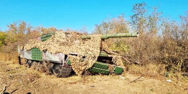 В РФ заявили о захвате украинского танка Leopard 2, но это оказался качественный муляж (фото)