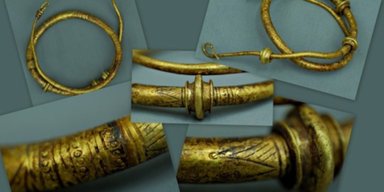 У Румунії знайшли дивний скарб невідомої епохи: виявлено золоті браслети та таємничі артефакти (фото)