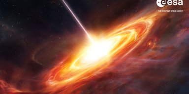 Свет триллионов Солнц: обнаружен самый далекий наиболее яркий объект во Вселенной (фото)
