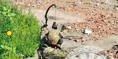 В России на фронте появился новый род войск — "боевые лучники" (фото)