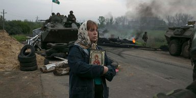 День не космонавтики. Третья годовщина оккупации Славянска