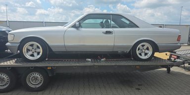 Mercedes для Нацгвардии: раритетное авто пытались ввезти в Украину обманным путем (видео)