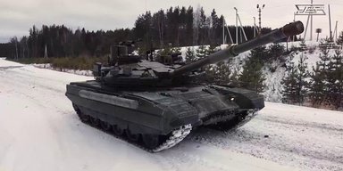 В Росії встановили комплекс активного захисту від БПЛА та ракет на танк Т-90М: що відомо