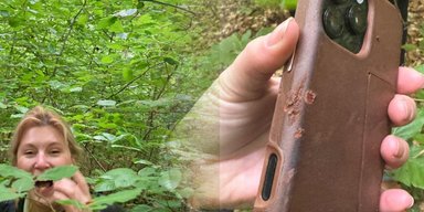 Зняв свій політ: iPhone 16 Pro Max залишився цілим при падінні з літака (фото, відео)