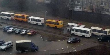 Подготовка эвакуационных автобусов для Киева: у Кличко опровергают