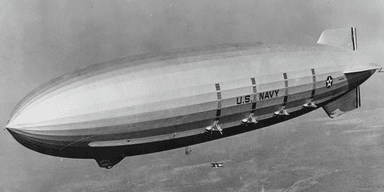 Летающие авианосцы: взлет и падение американских дирижаблей Akron
