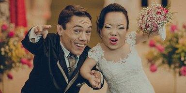 "Любов перемагає": найнижче у світі подружжя встановило світовий рекорд (фото)