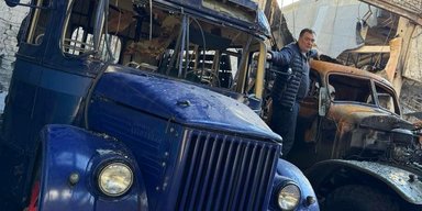 Редкие экспонаты автомузея в Днепре пострадали от российского обстрела (фото, видео)