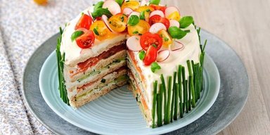 Сэндвич-торт: рецепт вкусной и оригинальной закуски