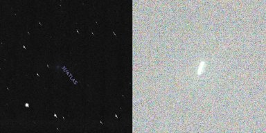 Марсоход NASA, возможно, увидел в небе Марса комету из другого мира (фото)