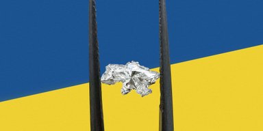 Впервые в мире: украинский ювелирный бренд создал бриллиант в форме карты Украины