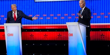 "Ты занимался сексом с порнозвездой": на дебатах Байден напомнил Трампу о его изменах (видео)