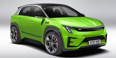 Skoda готовит бюджетный электрический спорткар с ярким дизайном (фото)