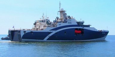 В России испытывают судно обеспечения аварийно-спасательных работ "Воевода" (фото)