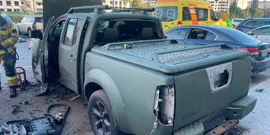 У Києві пролунав потужний вибух: соцмережі пишуть про замах на військового (фото, відео)