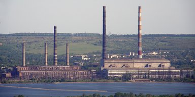 В Донецкой области остановили Славянскую ТЭС: что произошло