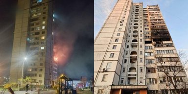 У Києві дрон ударив по будинку ліквідаторів: постраждала вдова першого загиблого на ЧАЕС