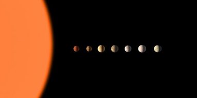 NASA виявило зоряну систему із 7 планет: дві з них схожі на Землю (фото)