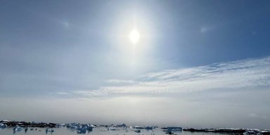 Три сонця на небі: українські полярники показали дивовижний оптичний ефект (відео)