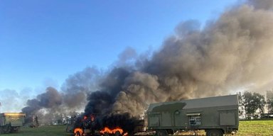 Пошкоджений ударом HIMARS С-300/400 у Бєлгородській області показали на супутникових знімках (фото)
