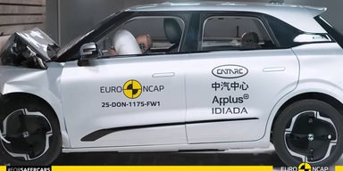 Доступный китайский электромобиль провалил краш-тесты в Европе (видео)