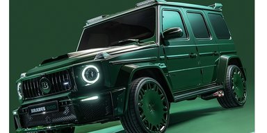 Зеленый, как Халк: Brabus представил сверхмощный "Гелендваген" (фото)