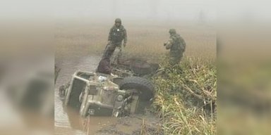 Хвиля бєлгородської дамби розмила логістику і топить техніку ЗС РФ (відео)