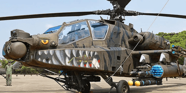 Тайваньские ударные вертолеты AH-64 выглядят самыми зловещими в мире (фото)